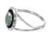 Southwest Turquoise Inlay Silver Ring Size 8-3/4 RX60130
